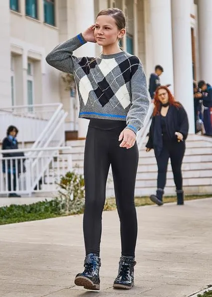 Mayoral Faux Leather Legging 7744