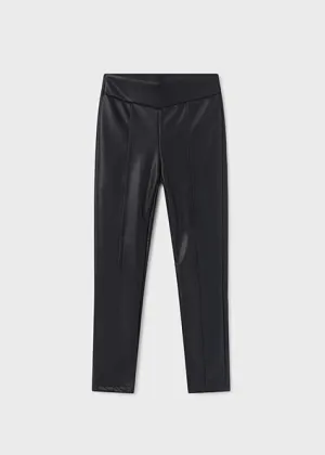 Mayoral Faux Leather Legging 7744