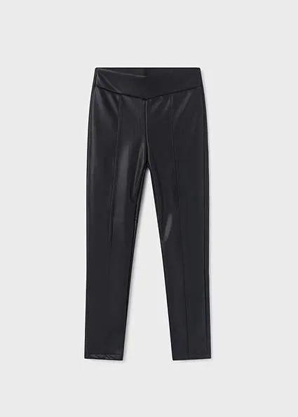 Mayoral Faux Leather Legging 7744
