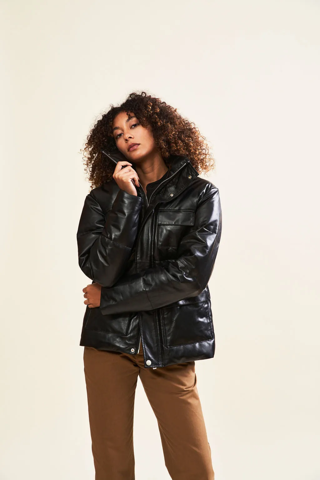 Melkam Leather Jacket