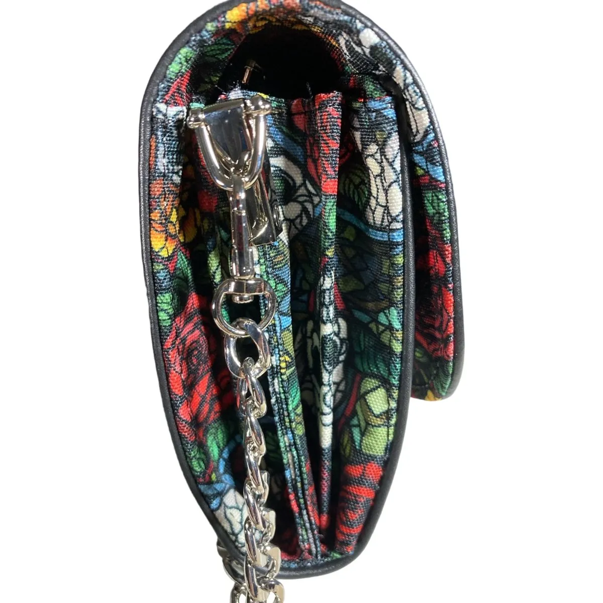 Memento Mori Black Nappa Leather Crossbody