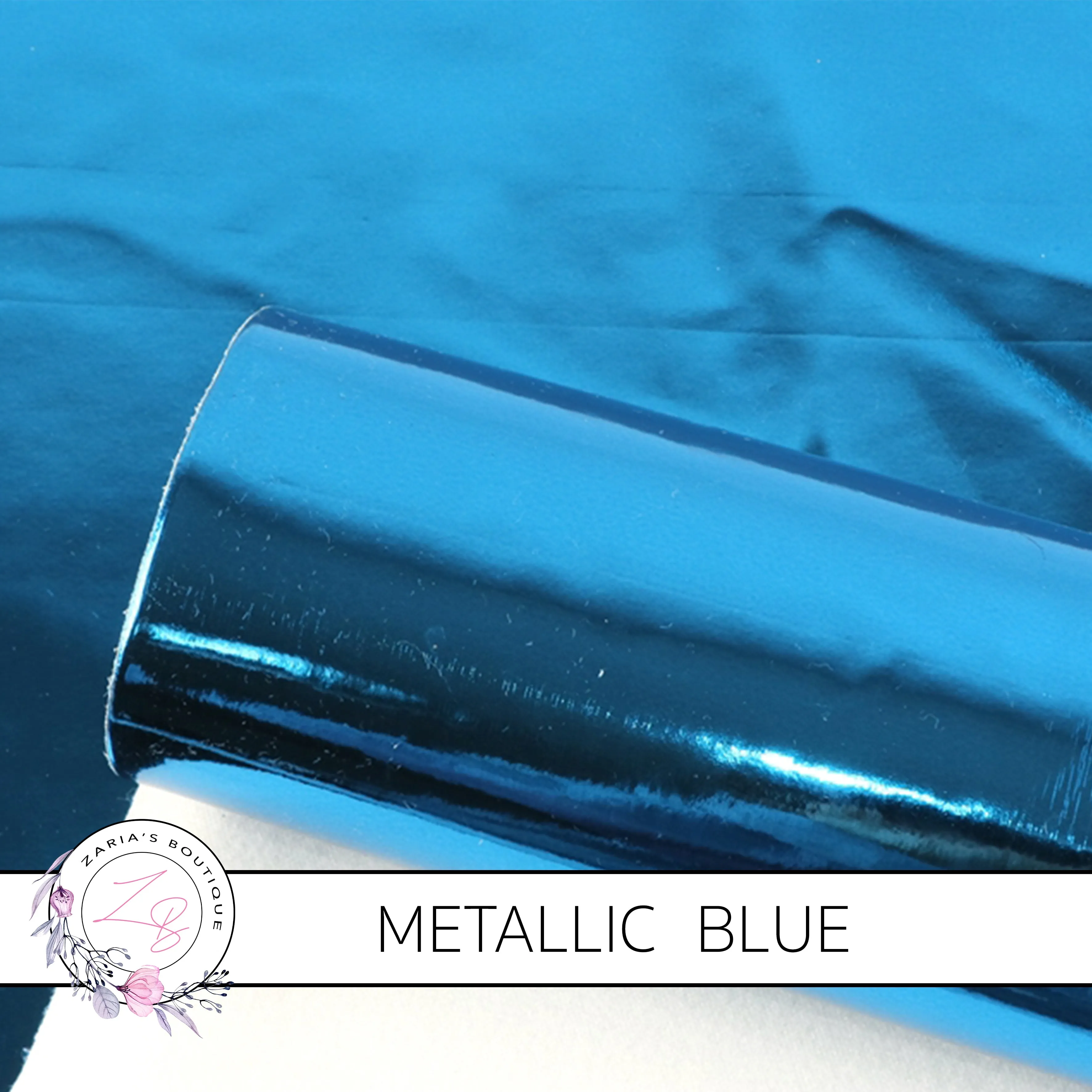 Metallic Shiny Mirror ~ Hot Pink ~ Faux Leather Sheets