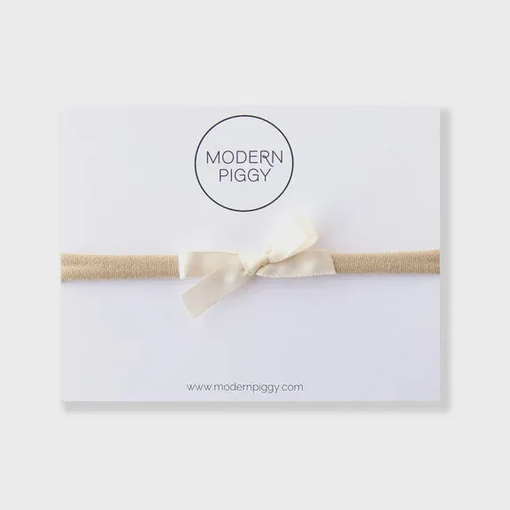 Mini Ribbon Bow Headband