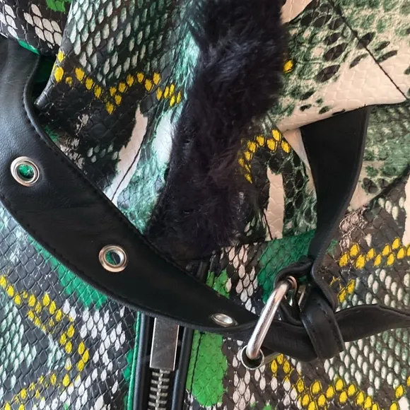 Mod -X  3XL faux reptile jacket