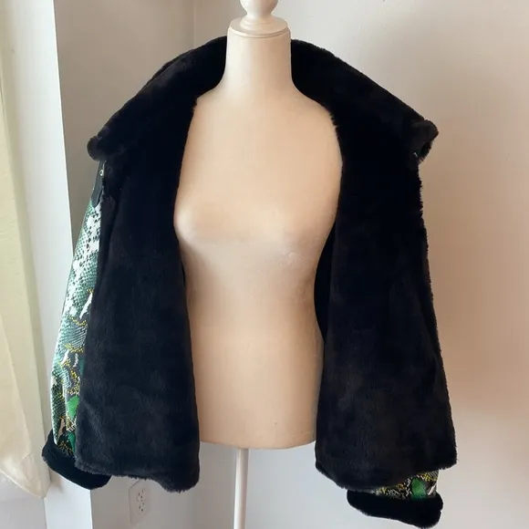Mod -X  3XL faux reptile jacket