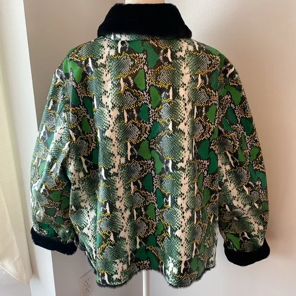 Mod -X  3XL faux reptile jacket