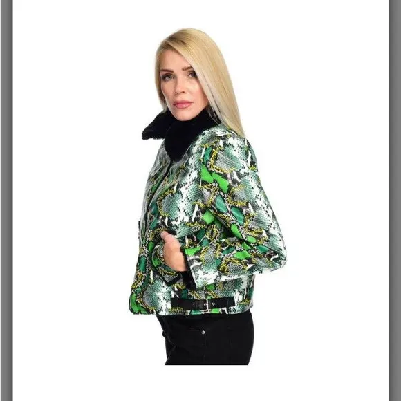 Mod -X  3XL faux reptile jacket