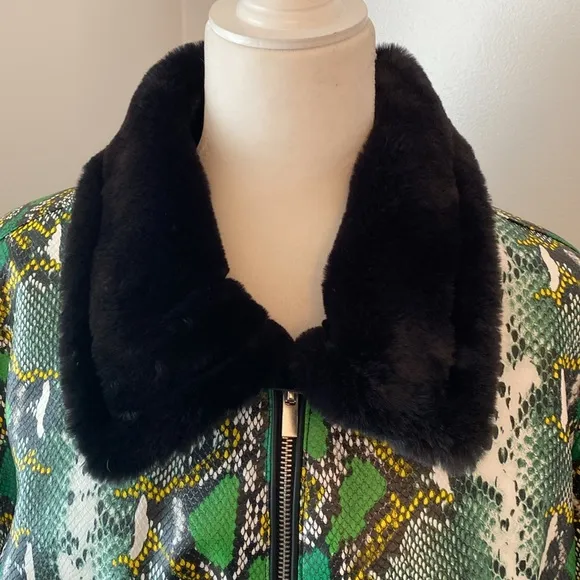 Mod -X  3XL faux reptile jacket