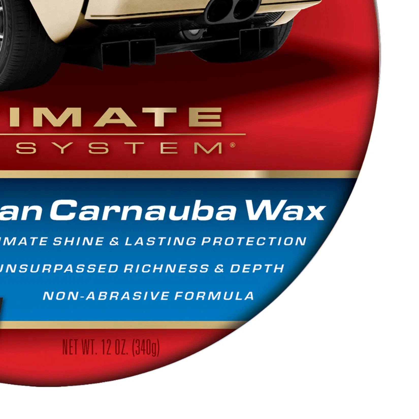 MOTHERS California Gold Pure Brazilian Carnauba Wax 12oz.