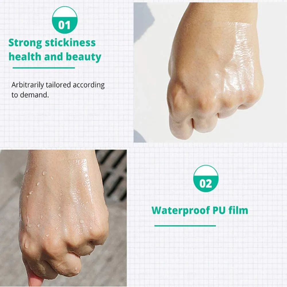MRIMIN FTM Self PU Medical Adhesive Sheet Transparent Stretch Waterproof Adhesive Bandage Tape