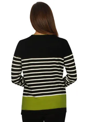 Multi Stripe Crew Tunic