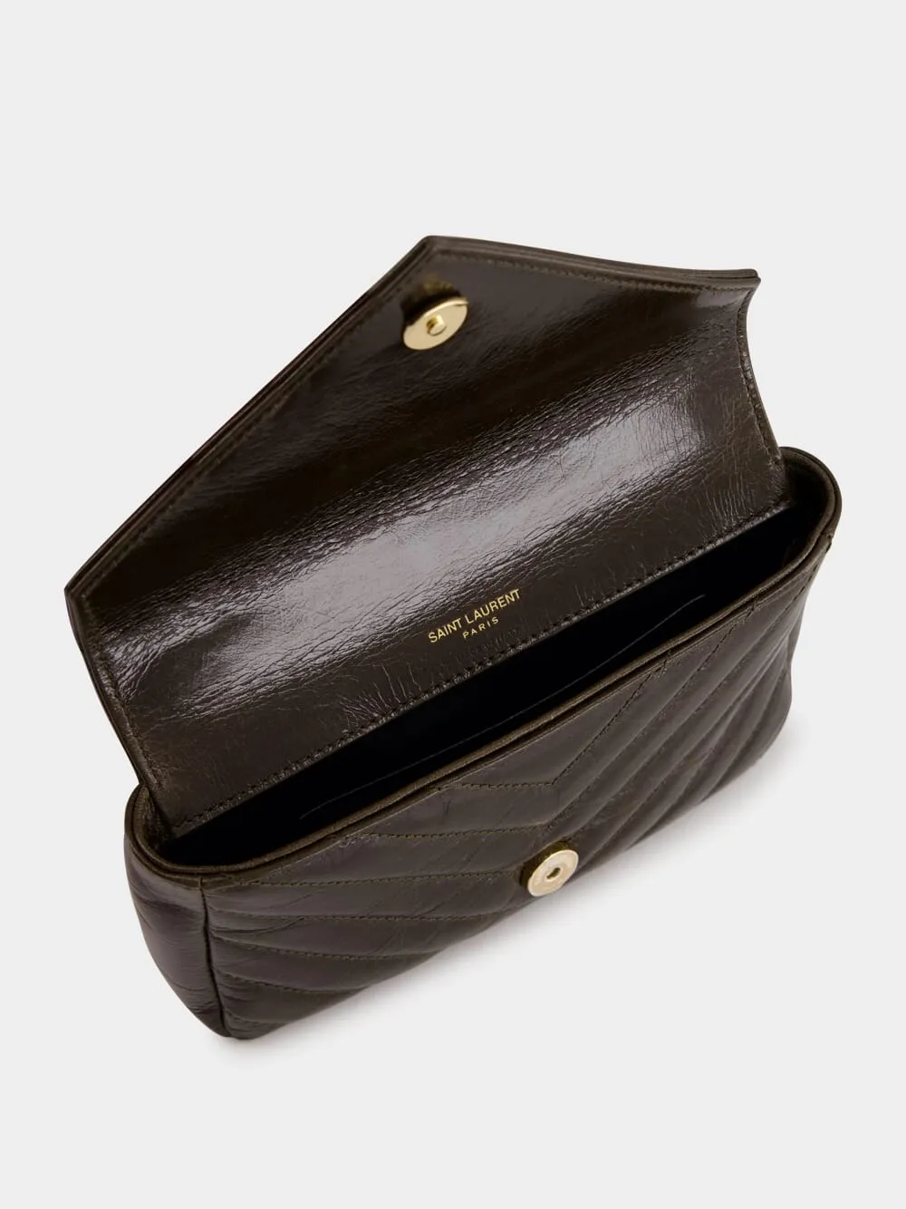 Musk Brown College Mini Chain Bag