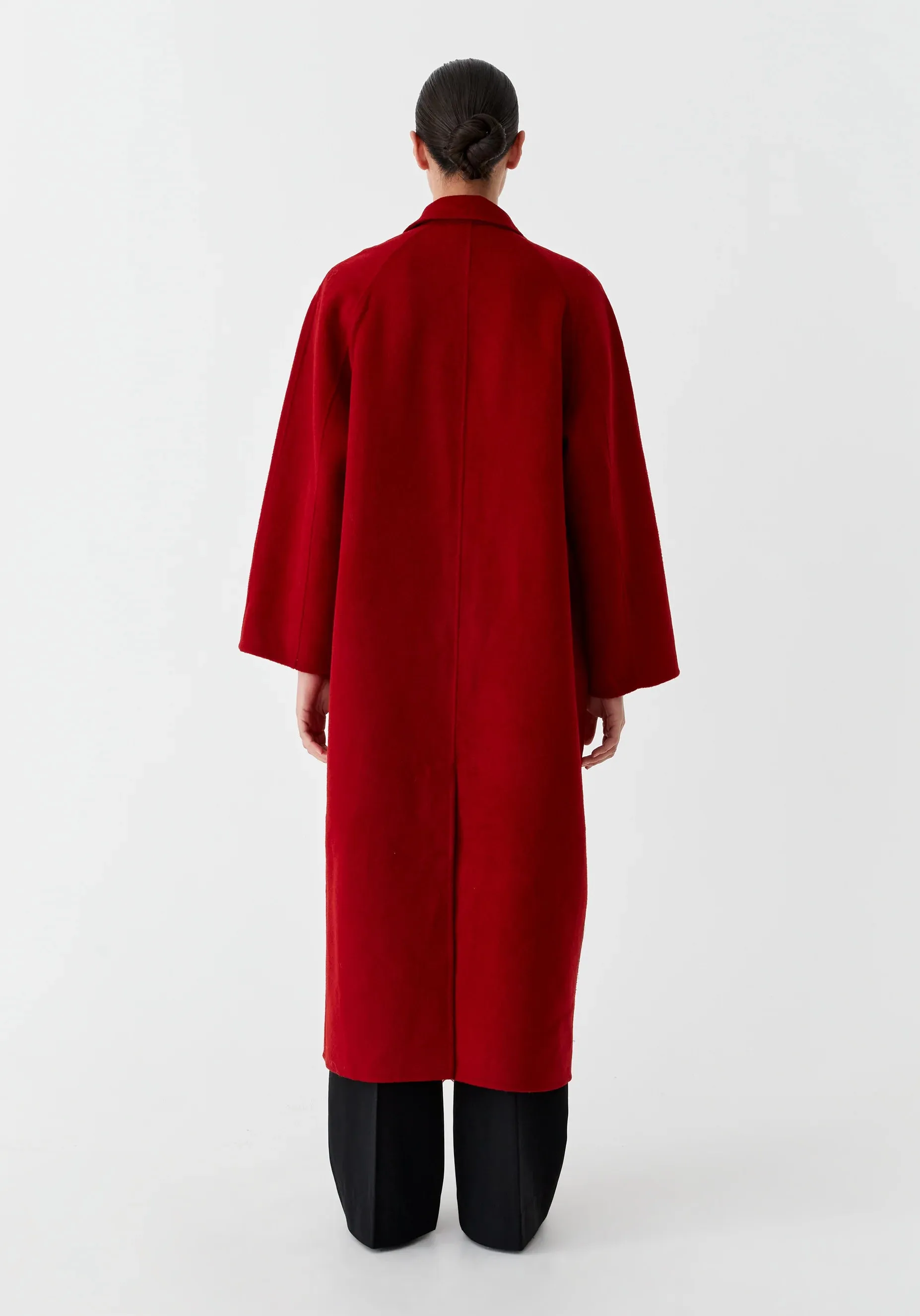 Myles Coat Red