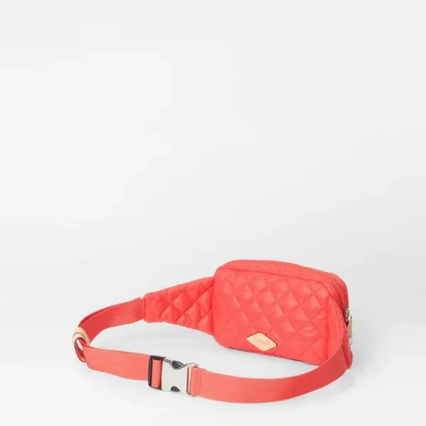 MZ Wallace Metro Belt Bag in Coral