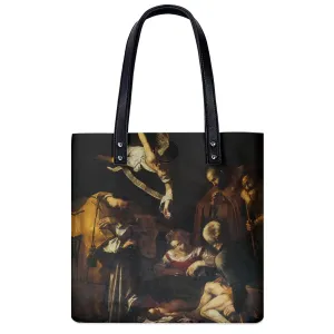 Nativity with St Francis and St Lawrence Shoulder Bag