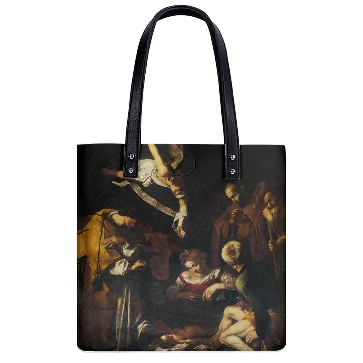 Nativity with St Francis and St Lawrence Shoulder Bag