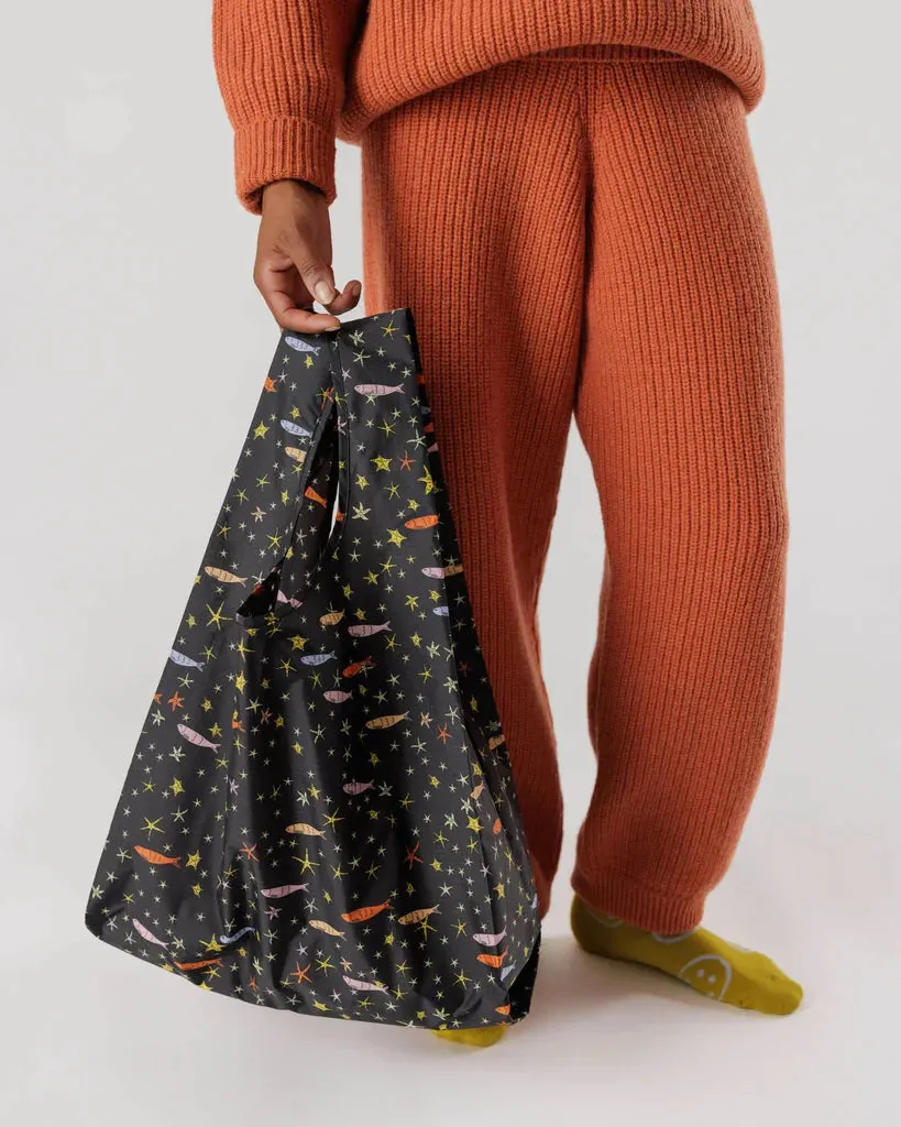 NEW BAGGU - Reusable Grocery Bag - Star Fish, holds up to 50 lbs, approx 2-3 grocery bags worth of stuff!