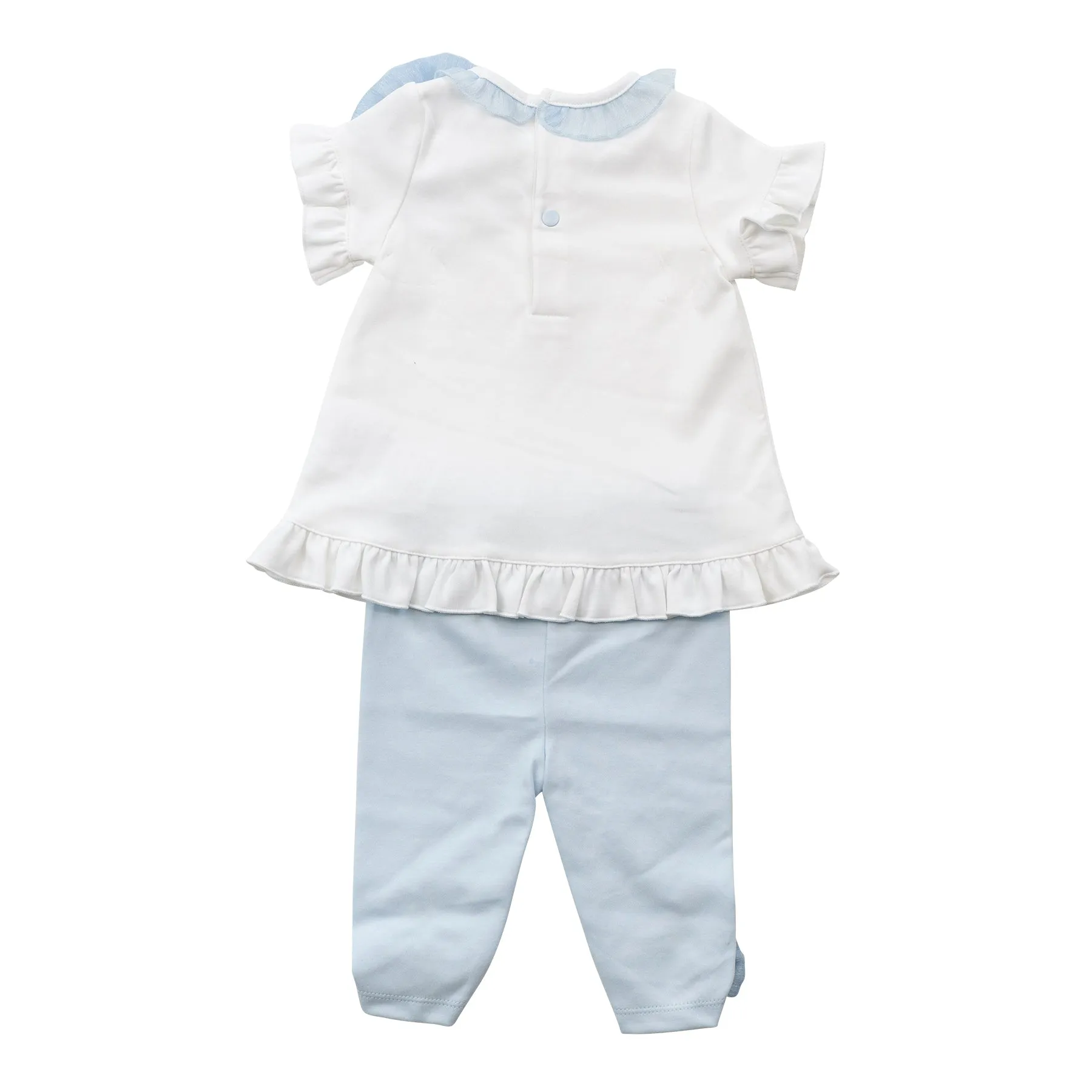 NEW SS25 Mintini Leggings Set white/Blue MB6499
