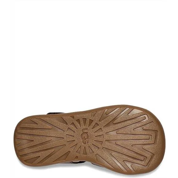 NEW UGG kids toddler kolding sandal in grizzly