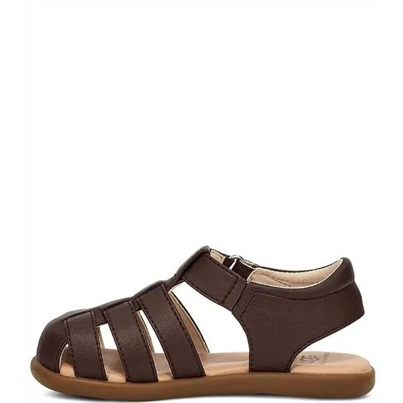 NEW UGG kids toddler kolding sandal in grizzly