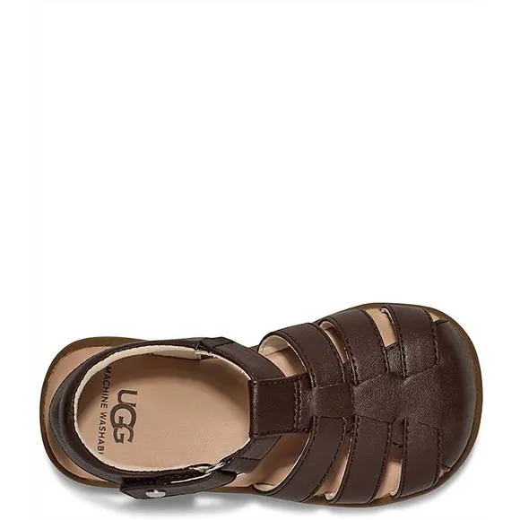 NEW UGG kids toddler kolding sandal in grizzly