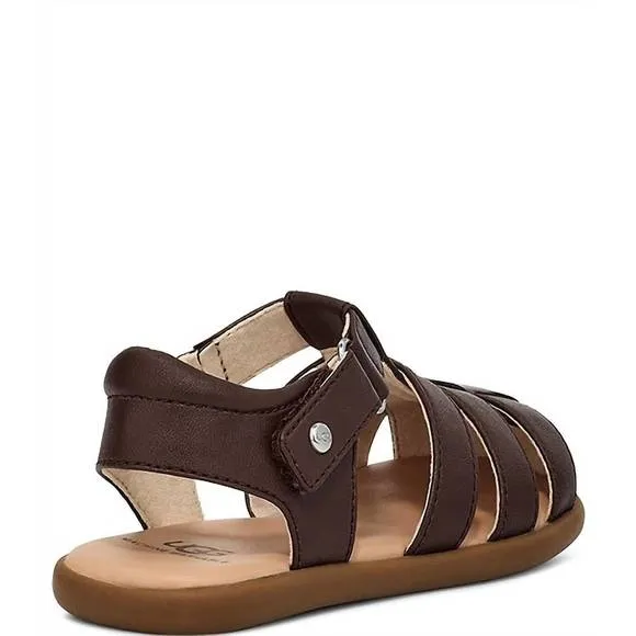 NEW UGG kids toddler kolding sandal in grizzly