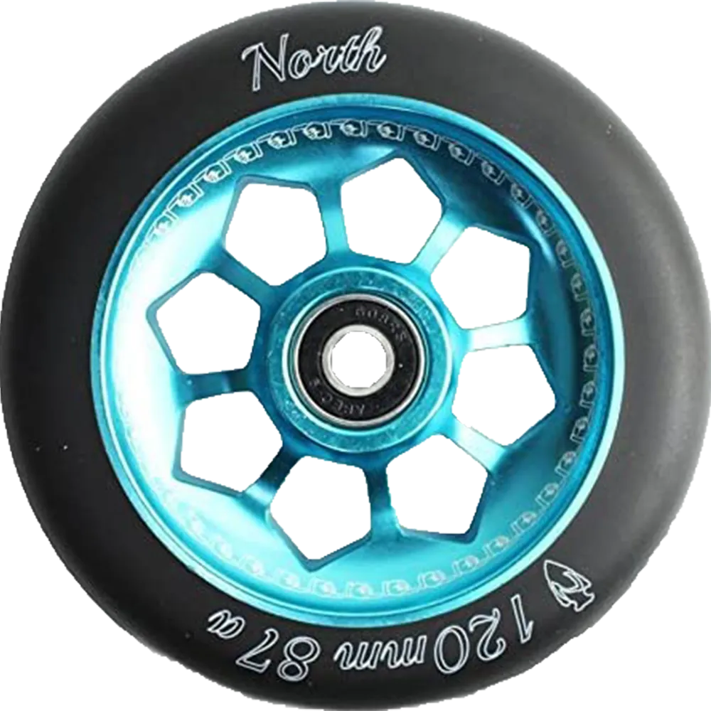 North Scooters Pentagon 87A Wheels 120mm - Pair