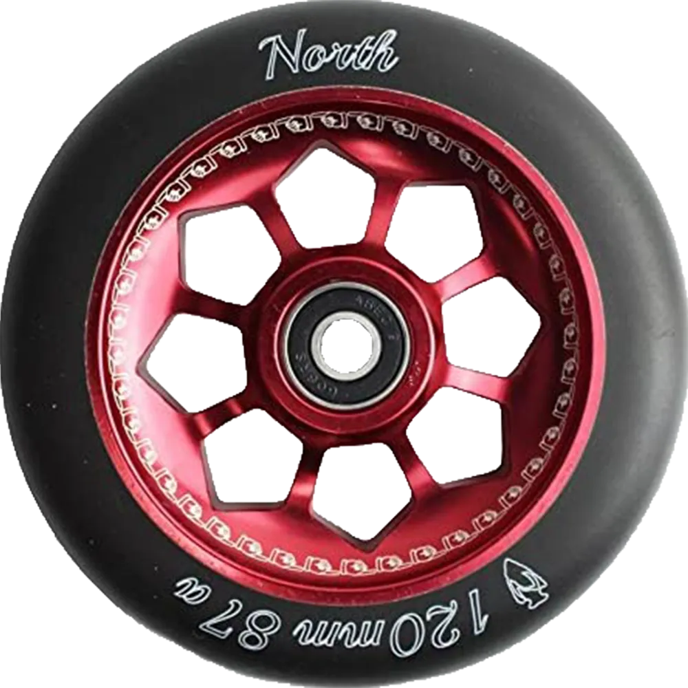 North Scooters Pentagon 87A Wheels 120mm - Pair