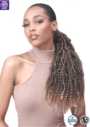 Nu Locs Water Boho 18" Clip-in Faux Locs Ponytail