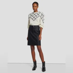 NWT 7 For All Mankind‎ Pencil Midi Skirt 23