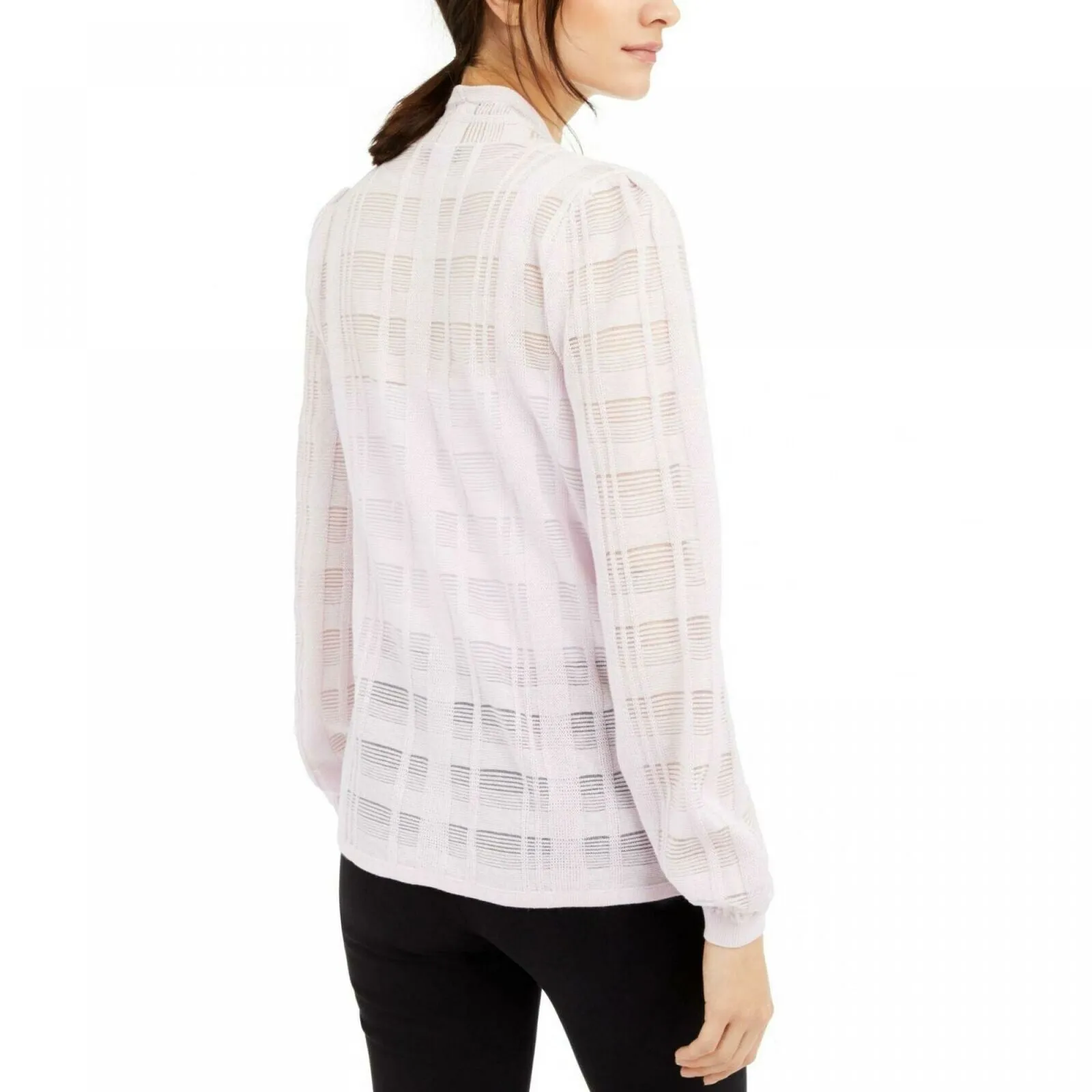 NWT Alfani Womens Petite Illusion Plaid Cardigan. 100086541PT Petite X-Large