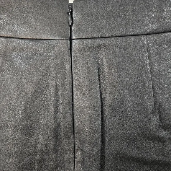 NWT J.Crew Faux-Leather A-Line Mini Skirt Size 0