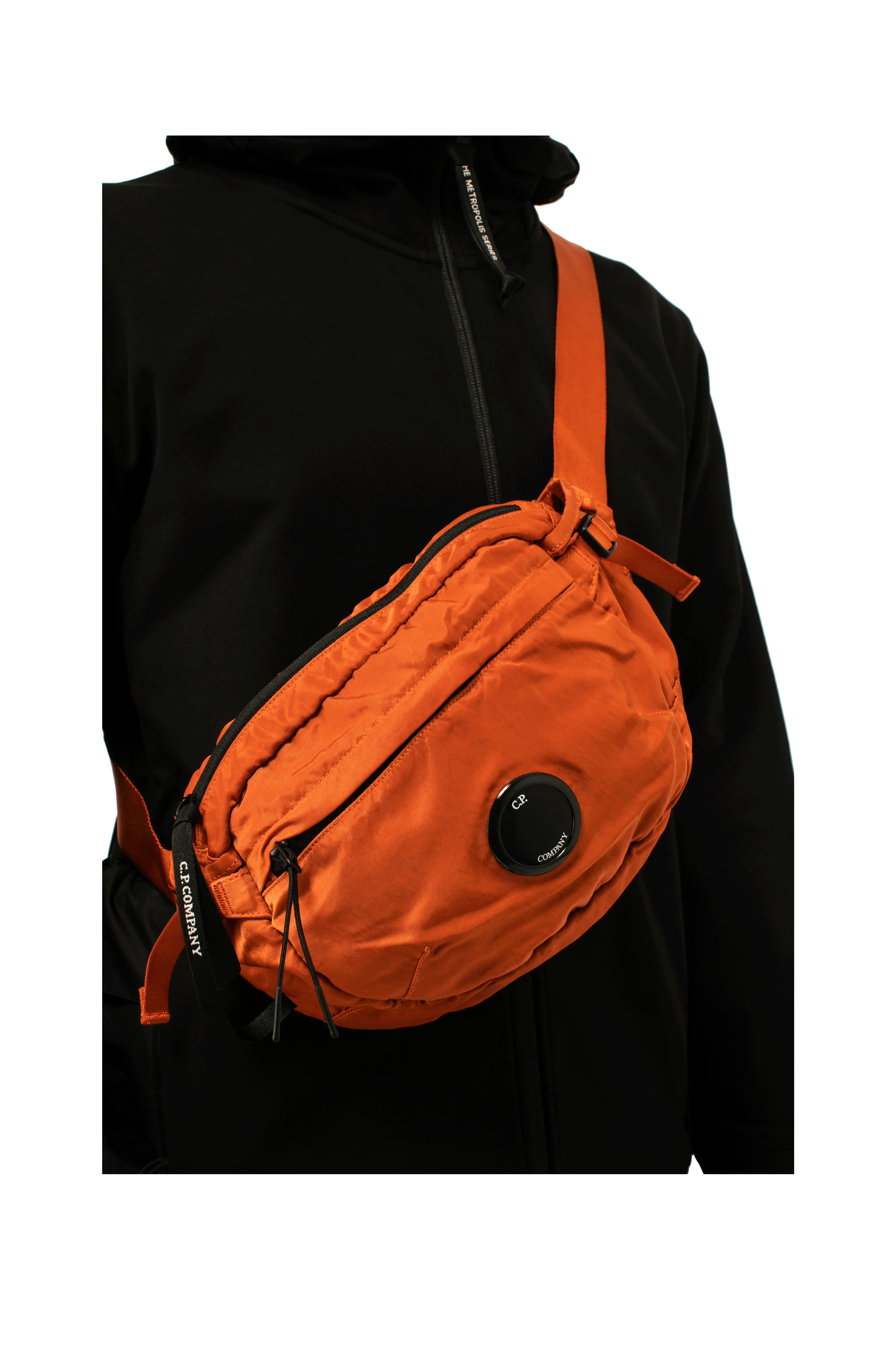 Nylon B Crossbody Pack