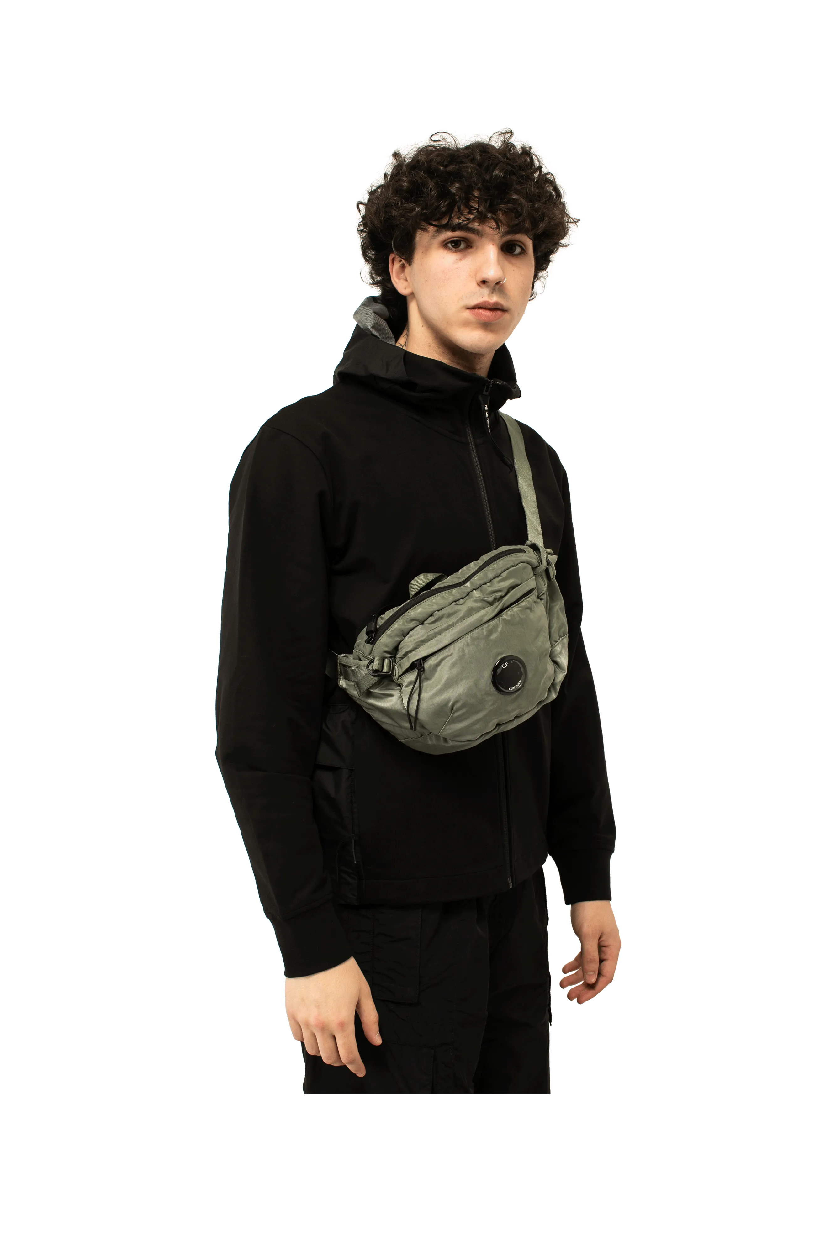 Nylon B Crossbody Pack