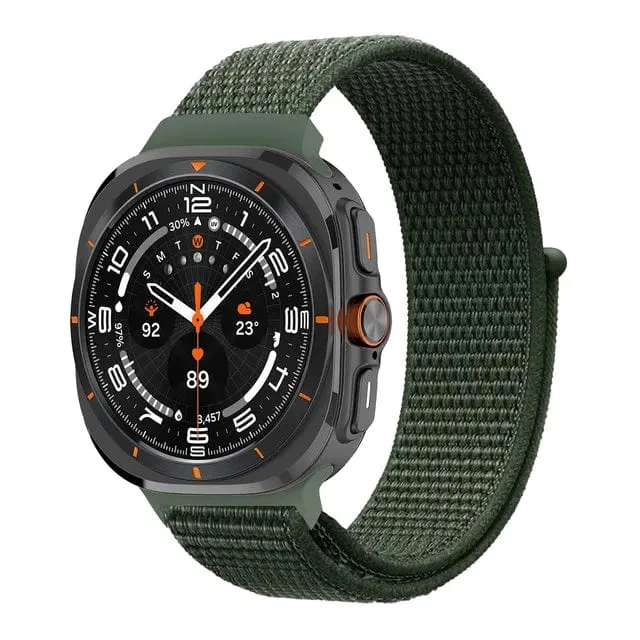 Nylon Sports Watch Band For Samsung Watch 7 Ultra