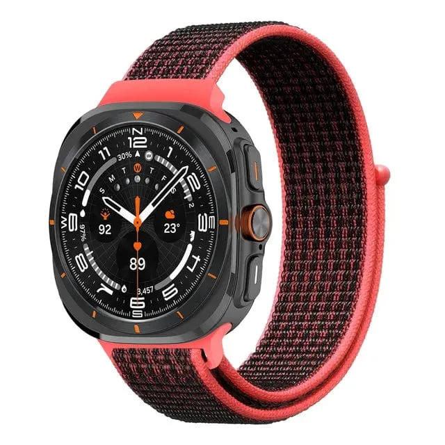 Nylon Sports Watch Band For Samsung Watch 7 Ultra