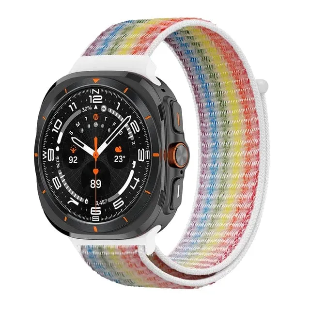 Nylon Sports Watch Band For Samsung Watch 7 Ultra