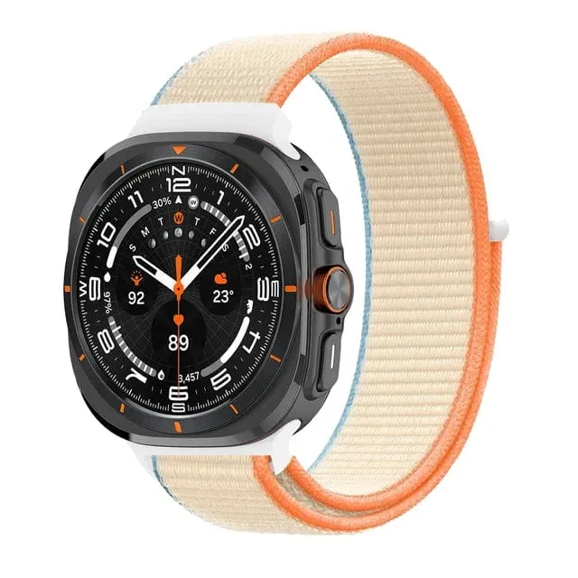 Nylon Sports Watch Band For Samsung Watch 7 Ultra