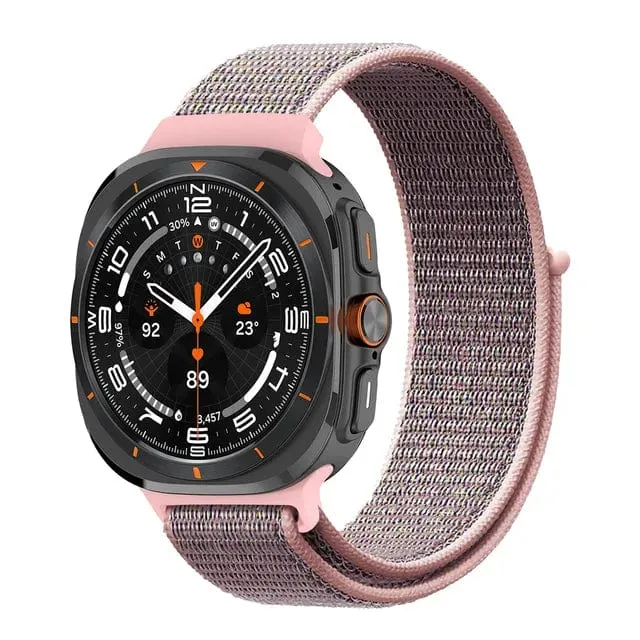 Nylon Sports Watch Band For Samsung Watch 7 Ultra