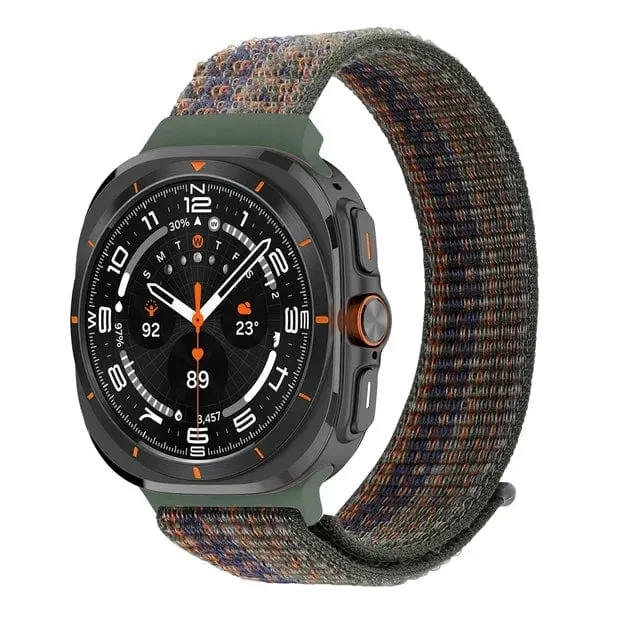 Nylon Sports Watch Band For Samsung Watch 7 Ultra