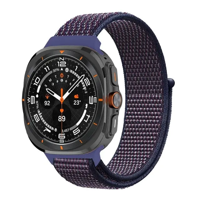 Nylon Sports Watch Band For Samsung Watch 7 Ultra