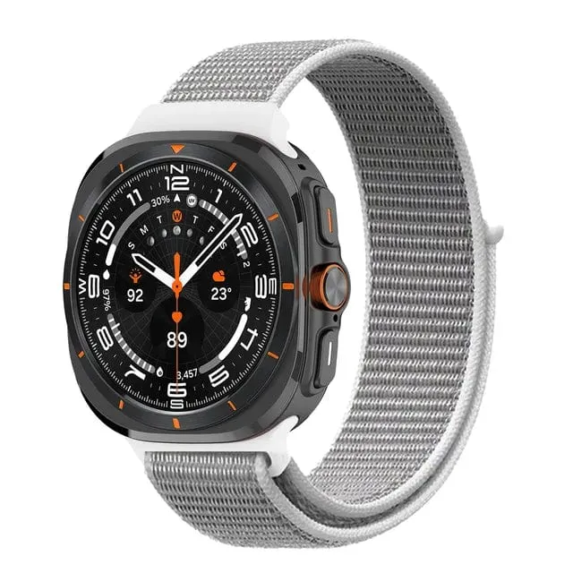 Nylon Sports Watch Band For Samsung Watch 7 Ultra