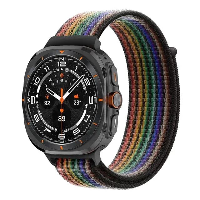 Nylon Sports Watch Band For Samsung Watch 7 Ultra