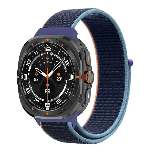 Nylon Sports Watch Band For Samsung Watch 7 Ultra