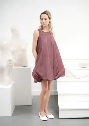 NYLON VOLUME MINI DRESS