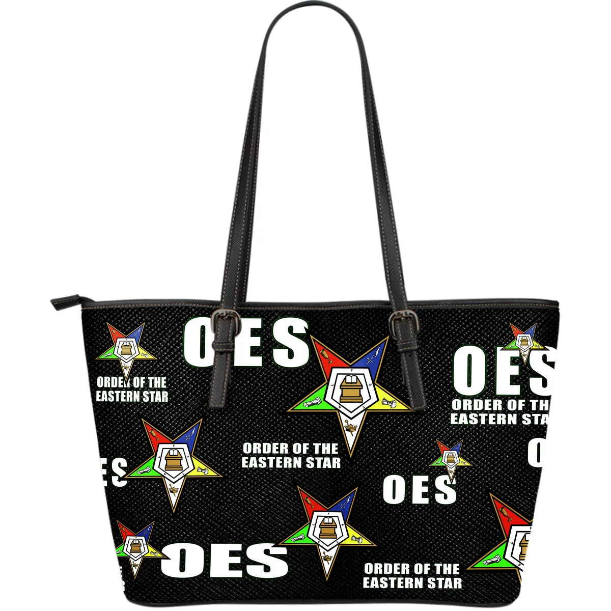 OES Lg Leather Print Purse / tote - Assorted Colors
