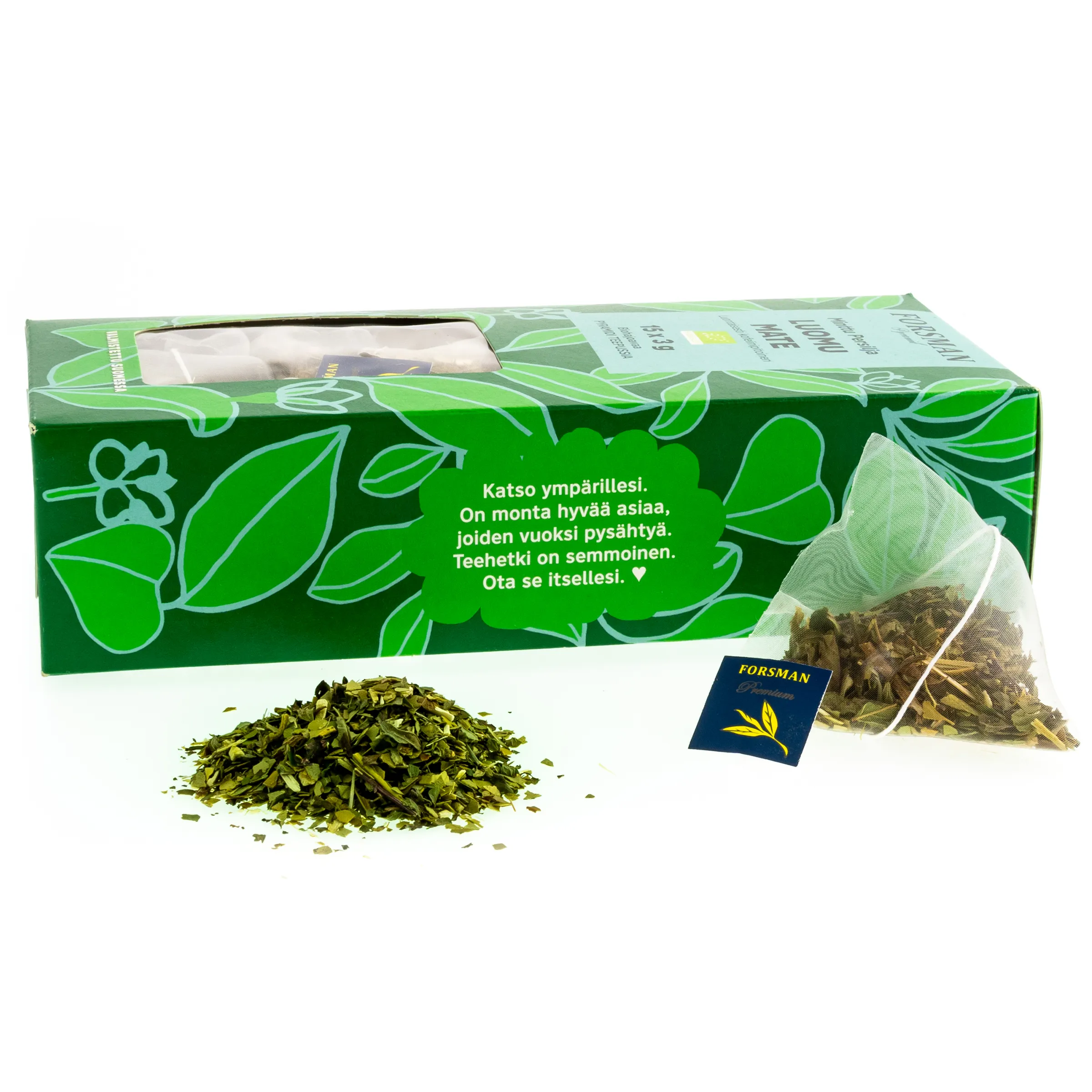 Organic Mate Mint Parsley | 6 x 45g | - pyramid tea