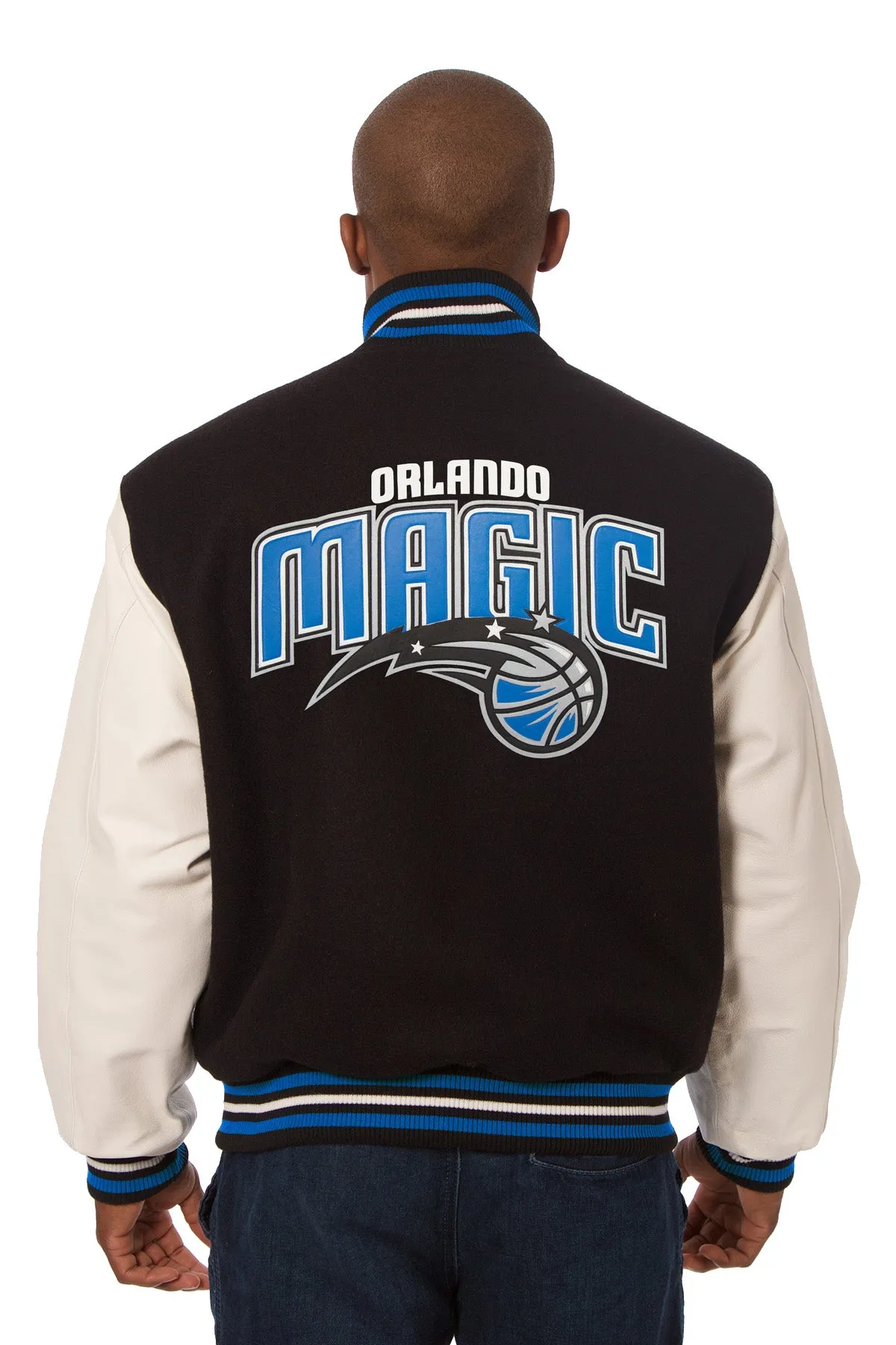 Orlando Magic Domestic Wool and Leather Jacket