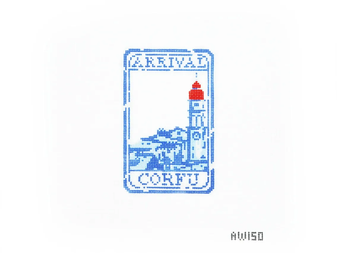 Passport Stamp - Corfu