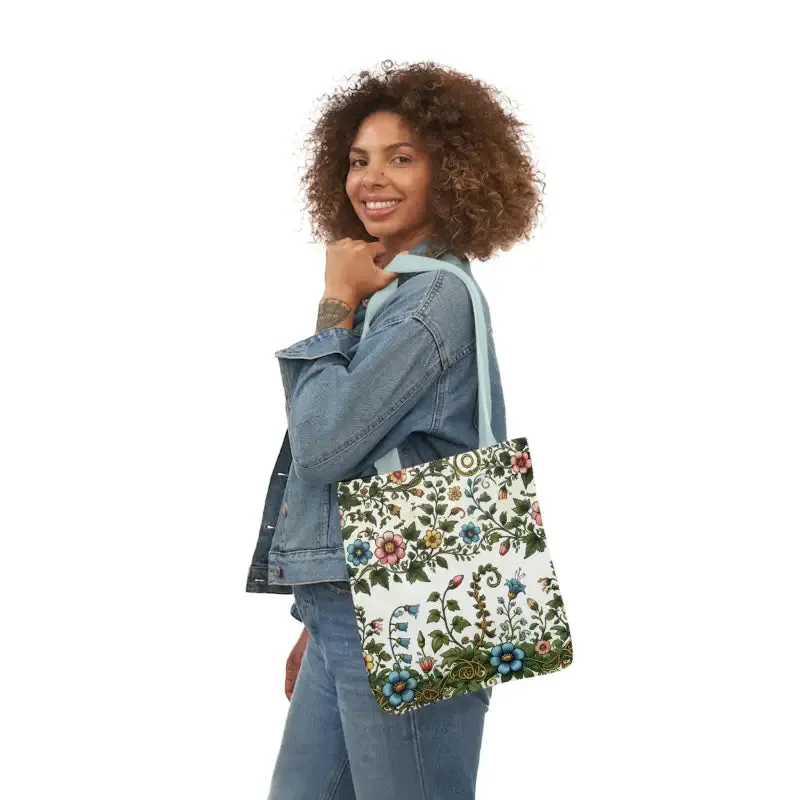 Pastel Floral Canvas Tote Boldly Express your Style